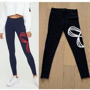Aritzia TNA Equator Legging Black White